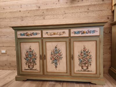 Credenza 3 porte 3 cassetti