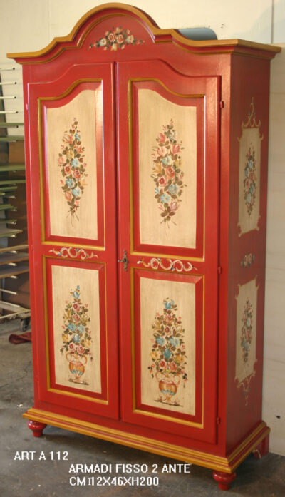 Wardrobe with 2 doors for entrance